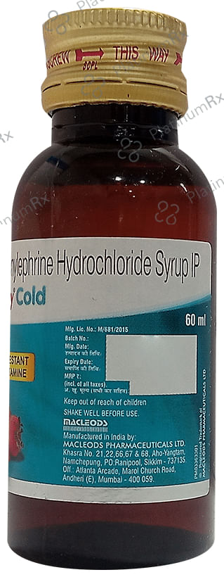 Macbery 2/5mg Cold Syrup 60ml