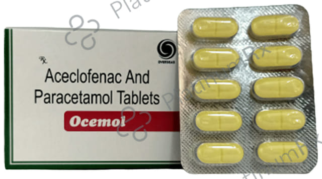 Ocemol 100/325mg Tablet 10s