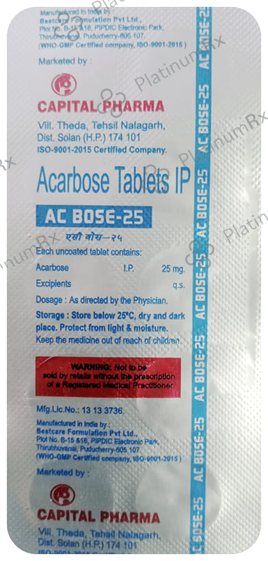 AC Bose 25mg Tablet 10s