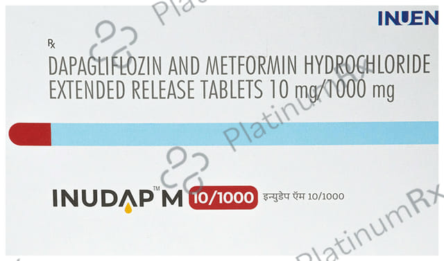 Inudap M 10/1000 Tablet ER