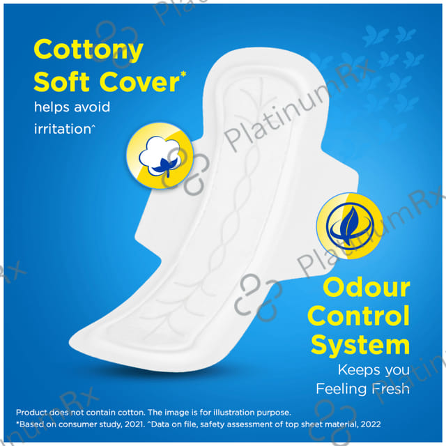 Stayfree Secure Cottony Soft with Wings Pads XL 12s