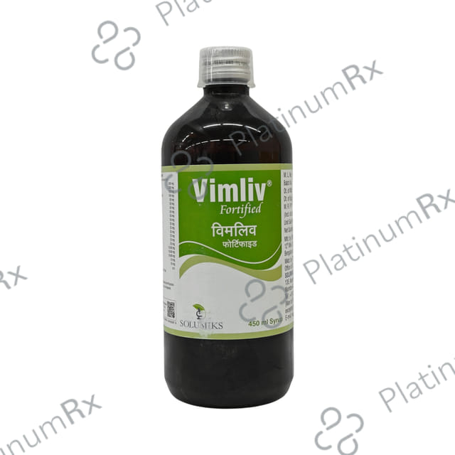 Vimliv Fortified for Healthy Liver Functioning & Detoxification - Syrup