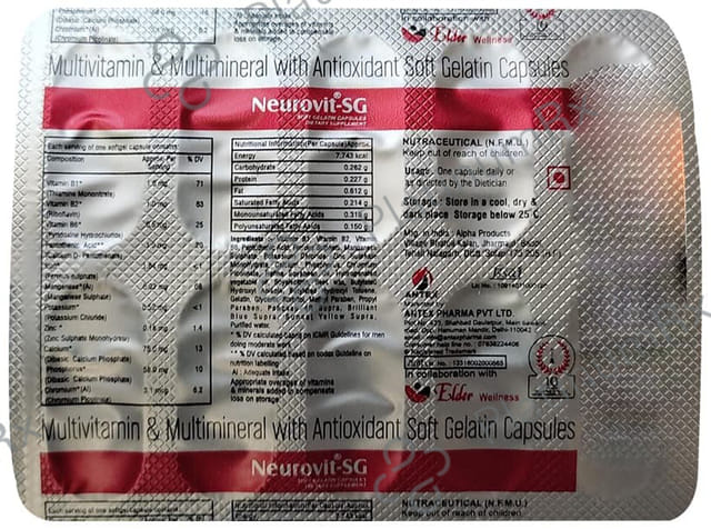 Neurovit -SG Soft Gelatin Capsule