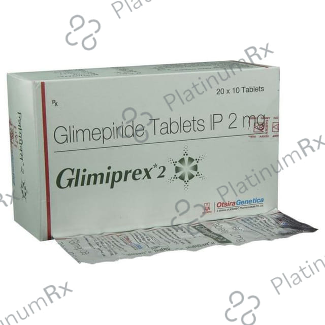 Glimiprex 2mg Tablet 10s