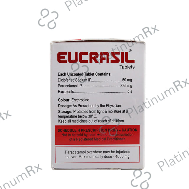 Eucrasil 50 mg/325 mg Tablet