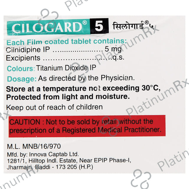 Cilogard 5 Tablet