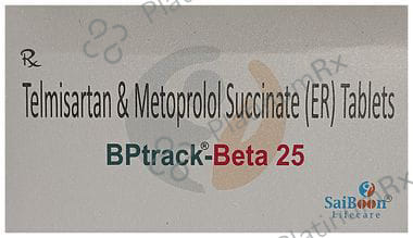 Bptrack Beta 25/40mg Tablet ER 10s