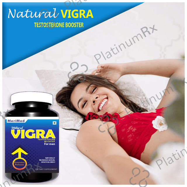Merimed Natural Vigra Testosterone Booster for Man Tablet