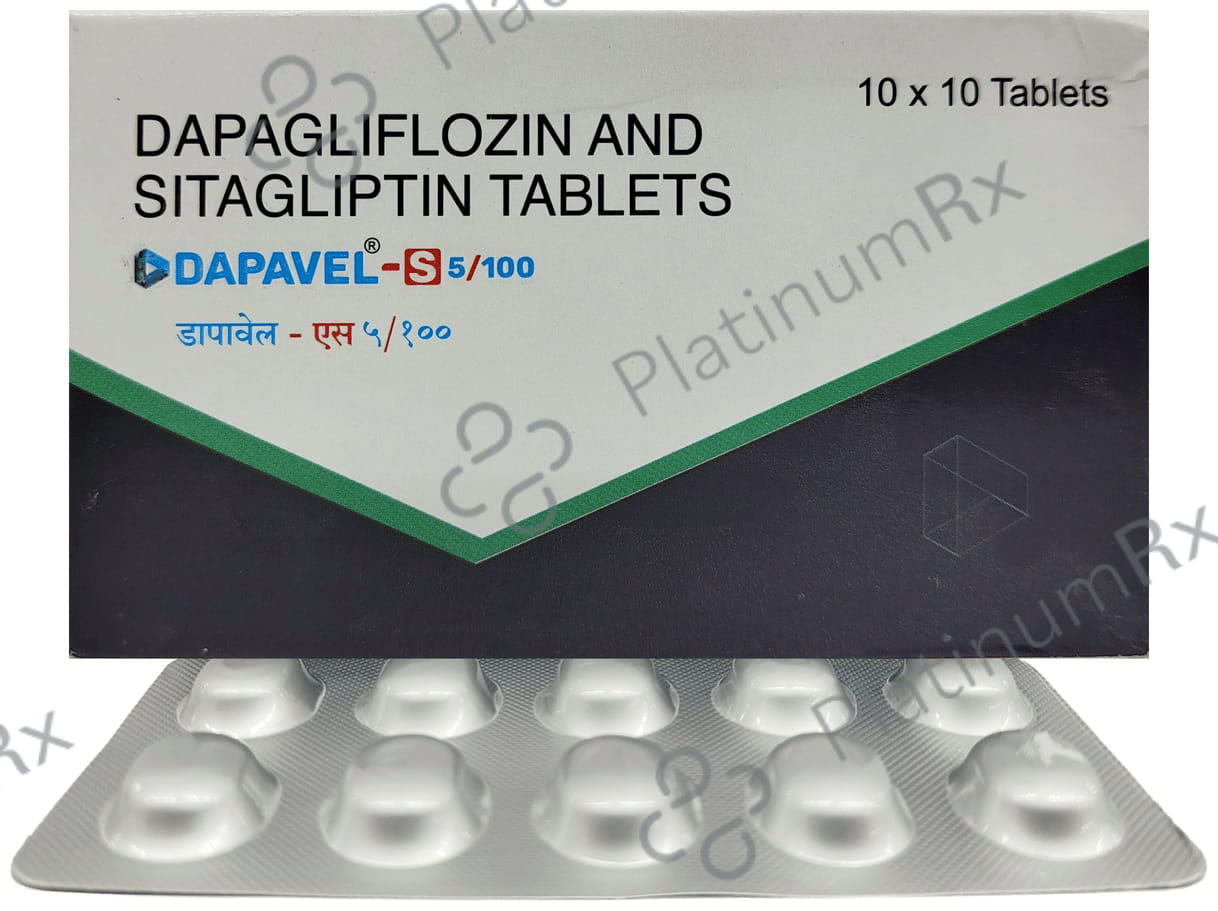 Dapavel S 5/100mg Tablet 10s