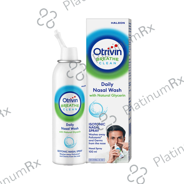Otrivin Breathe Clean Isotonic Nasal Spray 100ml