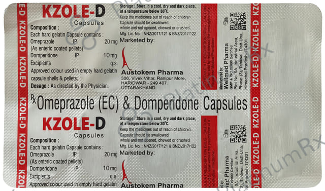 Kzole D 10mg/20mg Capsule