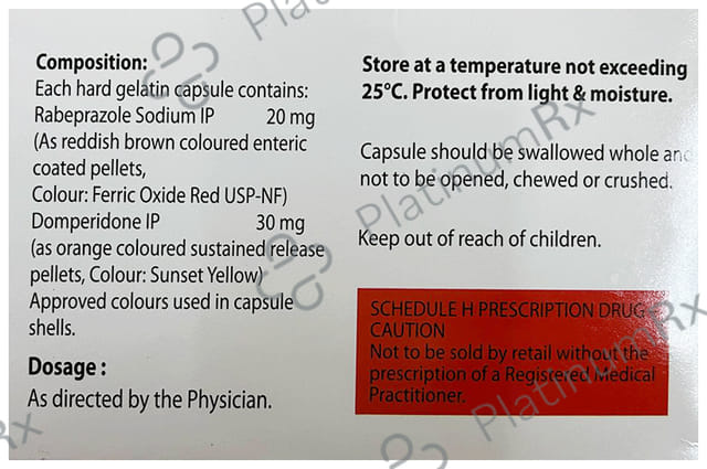 Rabaval DSR 30/20mg Capsule 10s