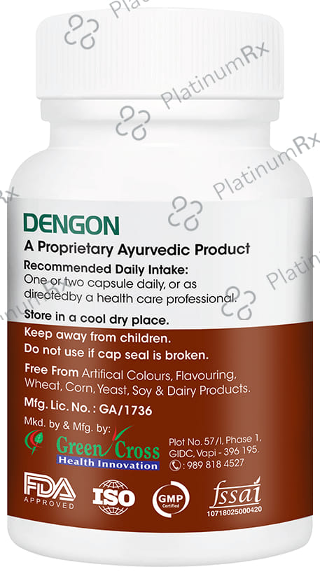 Vitagreen Dengon 500mg Capsule