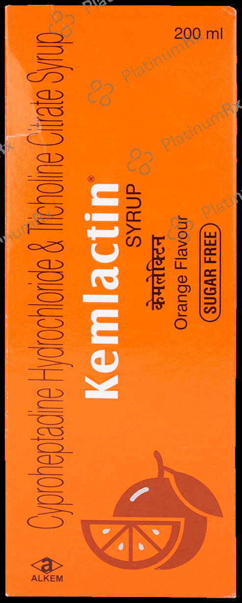 Kemlactin Syrup Orange Sugar Free