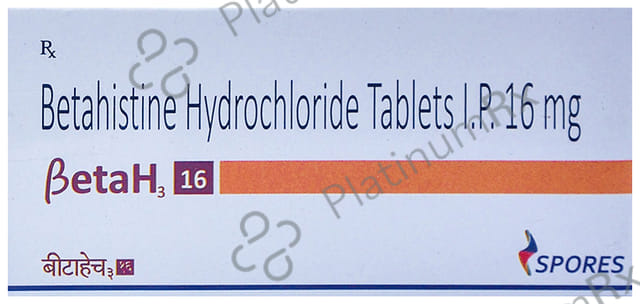 Beta H3 16mg Tablet 10s
