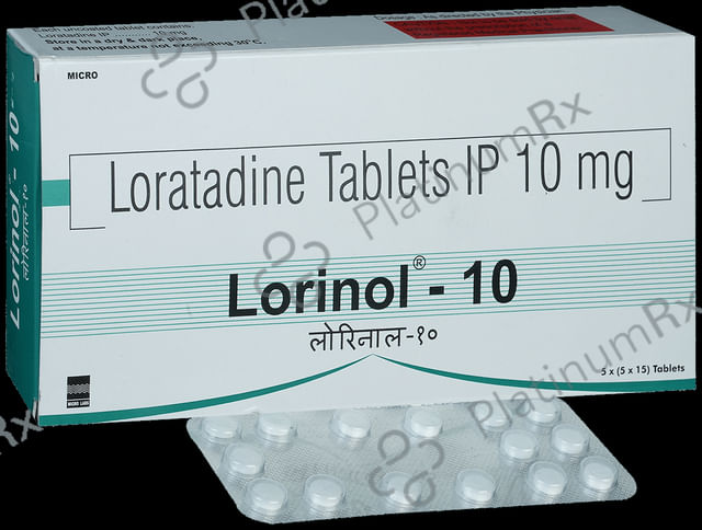 Lorinol 10mg Tablet 15s