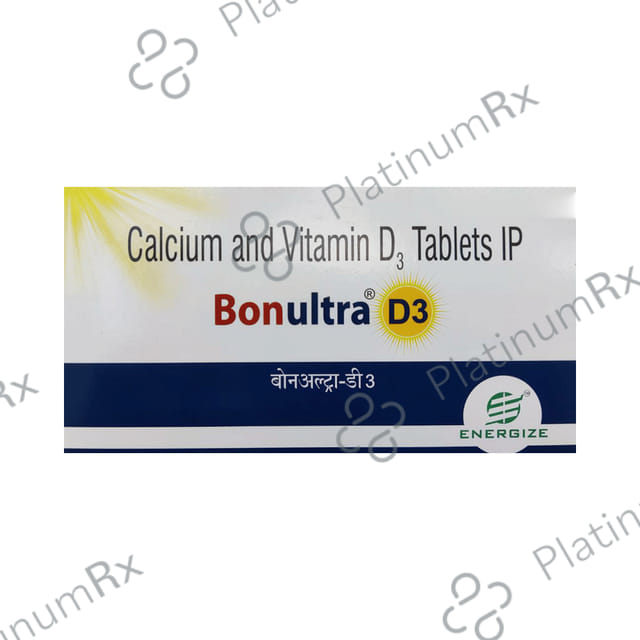 Bonultra D3 500mg/2000IU Tablet 10s