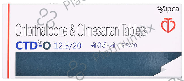 CTD O 12.5/20mg Tablet 10s