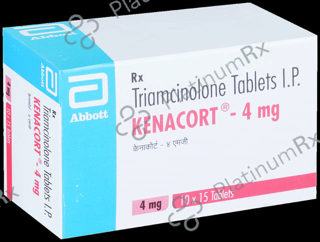 Kenacort 4mg Tablet 15s