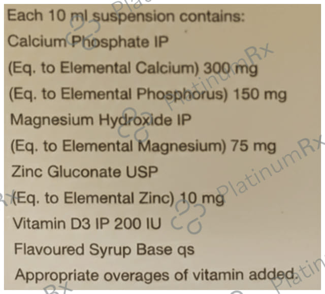 Xtracal P Oral Suspension Delicious Banana 200ml