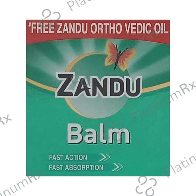 Zandu Balm with Zandu Ortho Vedic Oil Free