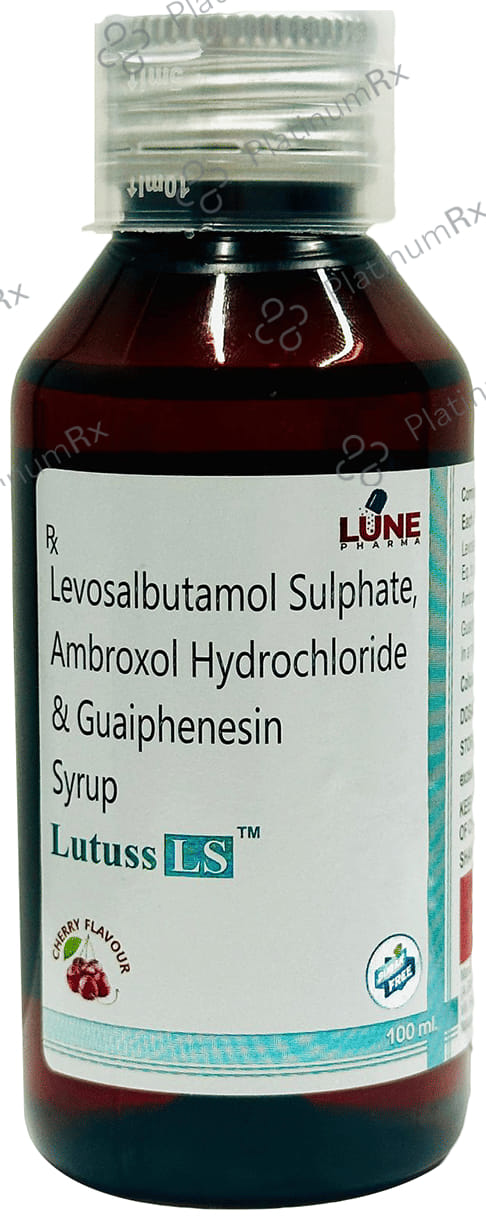 Lutuss LS Syrup Cherry Sugar Free 100ml