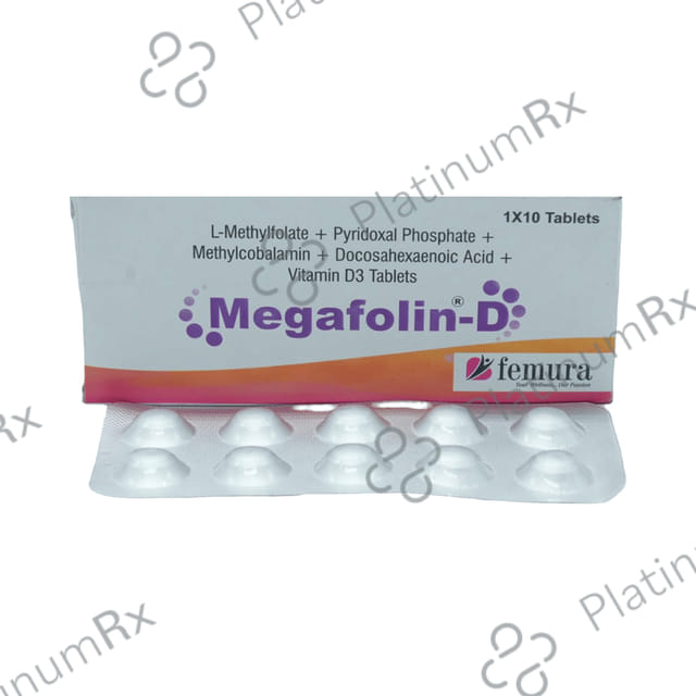 Megafolin D Tablet 10s