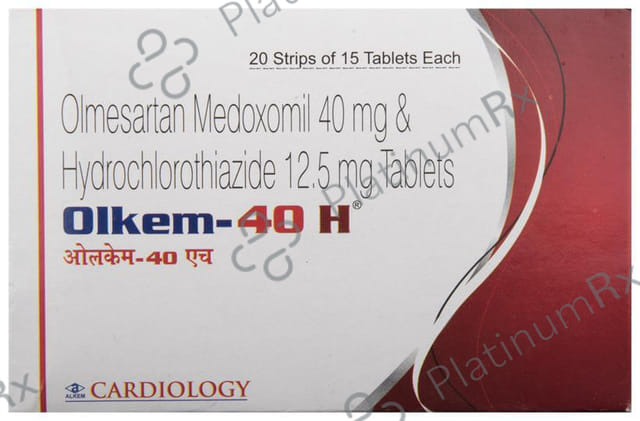 Olkem H 40/12.5mg Tablet 15s