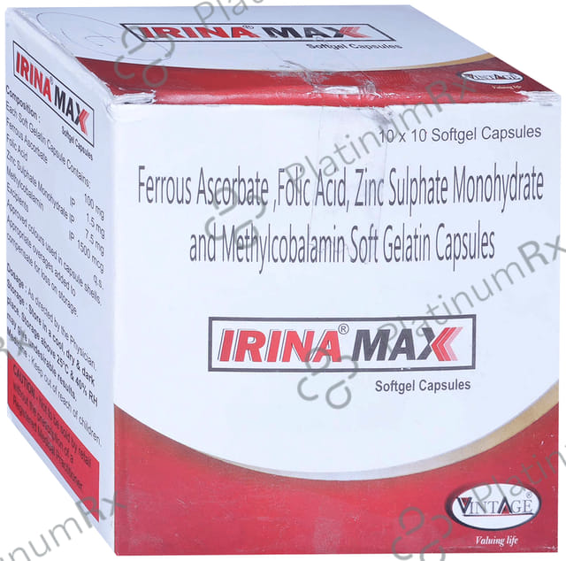 Irina Max Soft Gelatin Capsule 10s