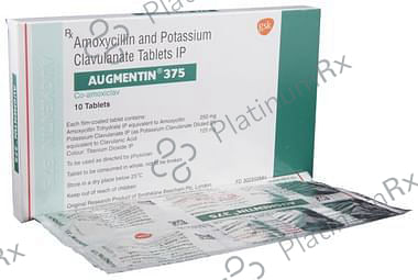 Augmentin 375mg Tablet 10s