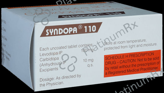 Syndopa 100/10mg Tablet 15s