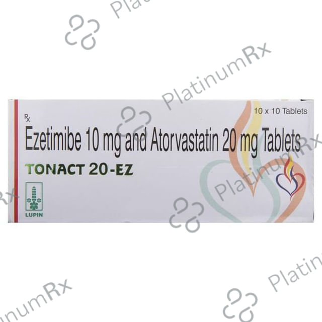 Tonact 20/10mg EZ Tablet 10s