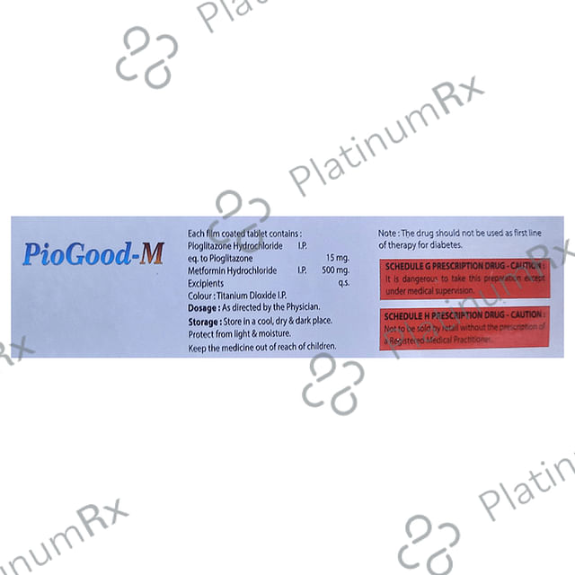 Piogood-M Tablet 10 tablets Tablet Freyn Pharmaceuticals Pvt Ltd