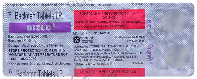 Bizlo 10mg Tablet 10s