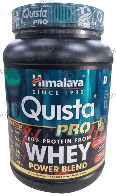 Himalaya Nutrition Quista Pro Whey Protein - Powder for Bones, Muscles, Stamina & Endurance - Flavour Chocolate 1 Powder
