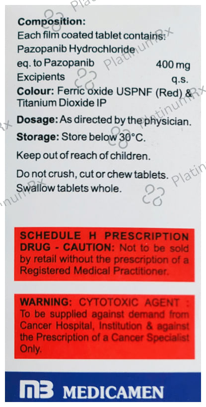 Pazocam 400mg Tablet