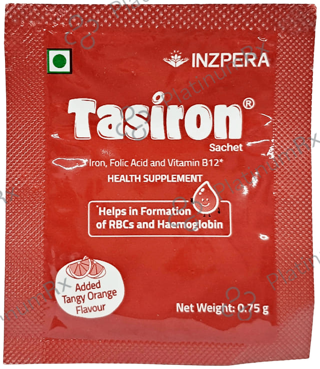 Tasiron Sachet Orange 15X0.75gm