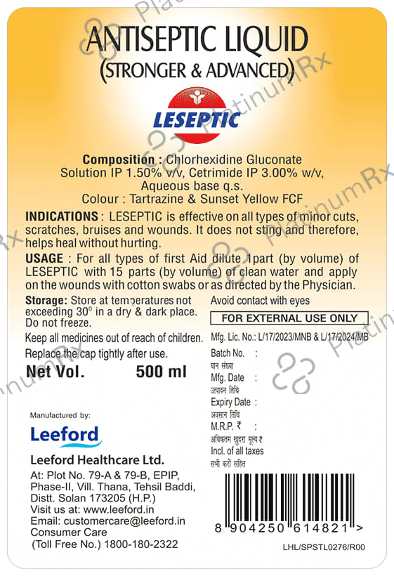 Leseptic Antiseptic Liquid