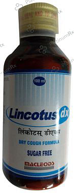 Lincotus DX Dry Cough Formula Syrup 100ml