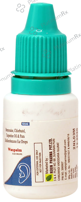 Waxpalm Ear Drop 10ml