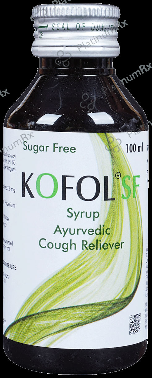 Kofol SF Cough Syrup Sugar Free 100ml