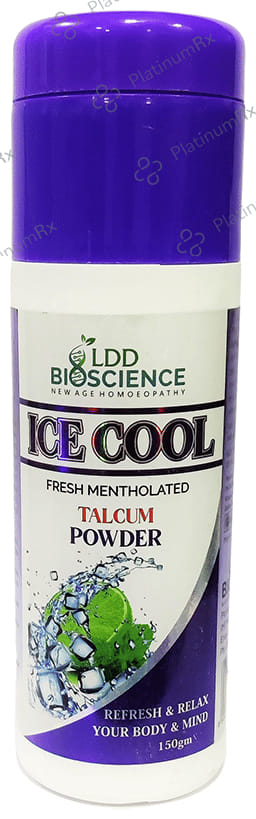 LDD Bioscience Ice Cool Talcum Powder