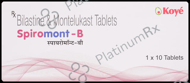 Spiromont B 20/10mg Tablet 10s