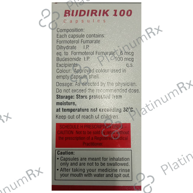 Budirik 100 Capsule