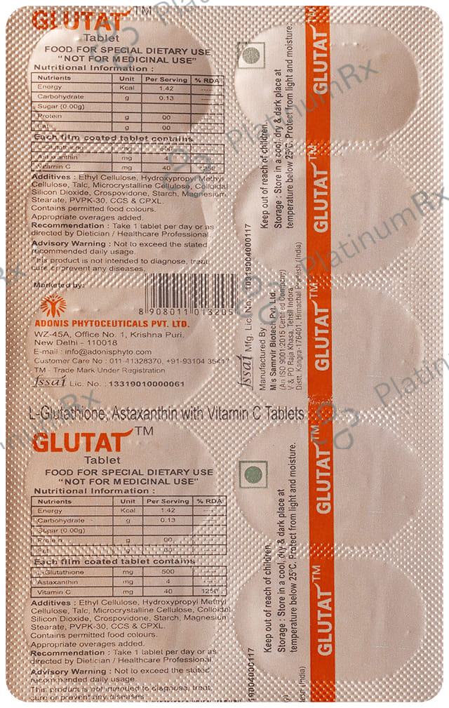 Glutat Tablet 10s