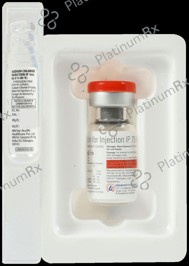 Persinal 75IU Injection 1ml