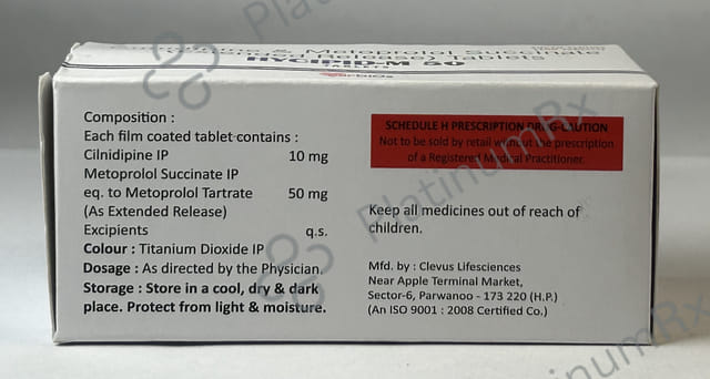 Hycipid M 50/10mg Tablet ER 10s