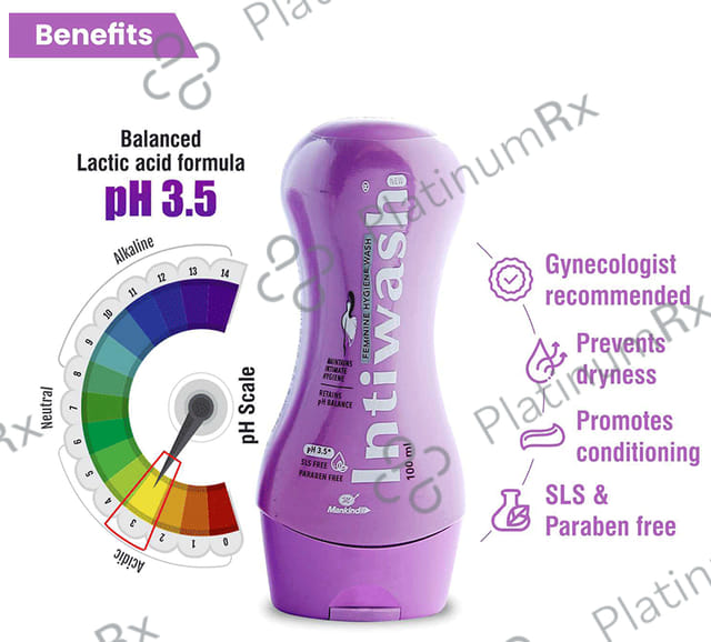 Intiwash New Feminine Hygiene Wash 100ml