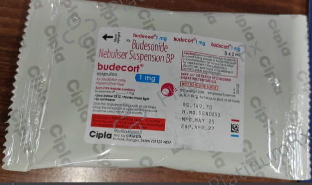 Budecort 1mg Respules 5X2ml