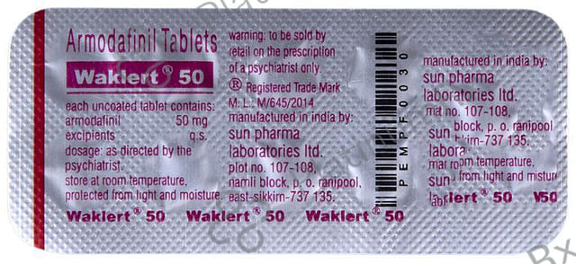 Waklert 50 Tablet